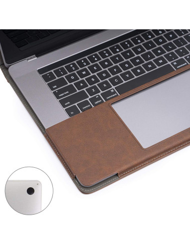 Funda TYTX para MacBook Pro 16" 2021-2024 Cuero Marrón