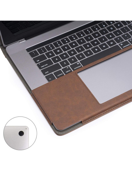 Funda TYTX para MacBook Pro 16" 2021-2024 Cuero Marrón