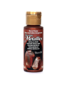 Pintura Acrílica DecoArt Dazzling Metallics 2oz Moneda Desgastada