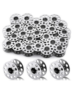 Bobinas de Metal LOKUNN 25 Pcs para Máquina de Coser