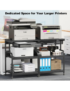 Soporte para Impresora EasyCom Extra Grande 60x48cm Ajustable 2