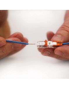 Conector de empalme WAGO Lever-Nuts 2 conductores 24-12 AWG 2