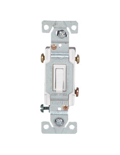 Interruptor de Palanca Eaton 5223-7W-SP-L 15A 3 Vías Blanco