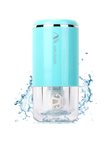 Limpiador de Lentes de Contacto ANKUNABA Portátil USB Azul