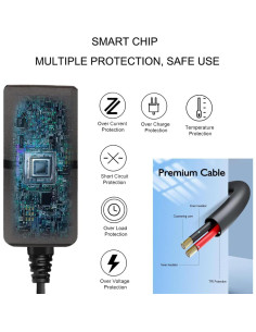 Adaptador AC/DC 9V UpBright para GunVault GVB1000 GVB2000 GVB3000 2