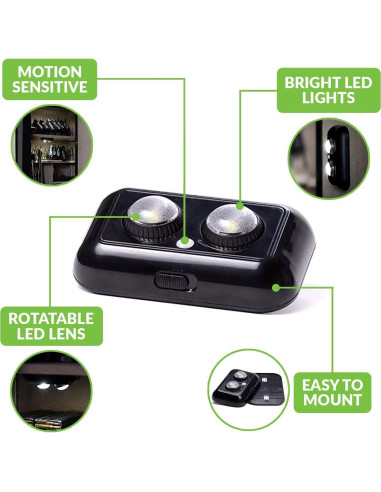 Sensor de Movimiento ILLUMISAFE LIGHTS para Caja Fuerte LED