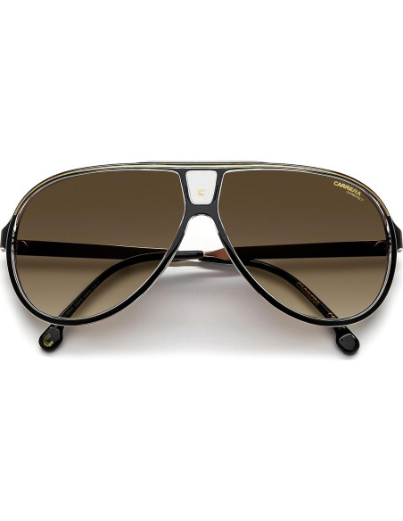 Gafas de Sol Carrera 1050/S 2M2 Hombre Negro Oro 51mm