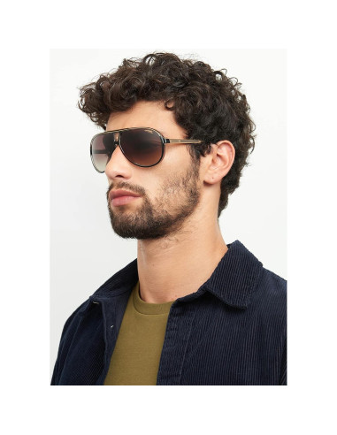 Gafas de Sol Carrera 1050/S 2M2 Hombre Negro Oro 51mm