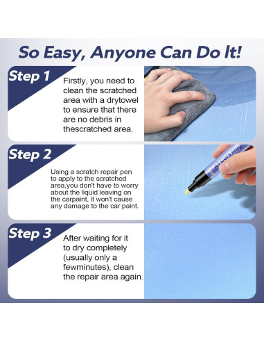 Bolígrafo Mágico para Rayones de Autos Zonmtreo 18g