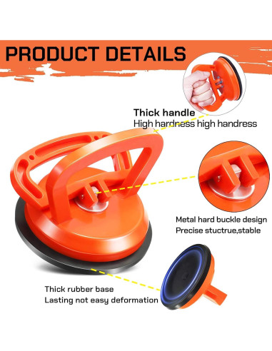 Extractor de Abolladuras Autodecora 3 Piezas con Ventosa