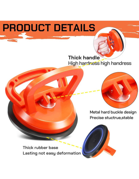 Extractor de Abolladuras Autodecora 3 Piezas con Ventosa