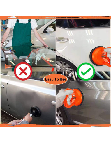 Extractor de Abolladuras Autodecora 3 Piezas con Ventosa
