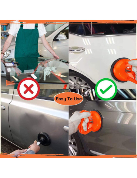 Extractor de Abolladuras Autodecora 3 Piezas con Ventosa
