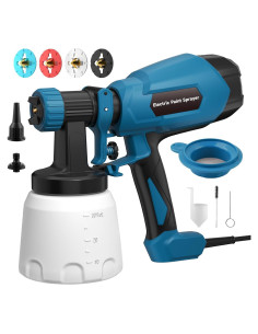 Pulverizador de pintura HVLP WIBENTL W60B2 3 modos 4 boquillas