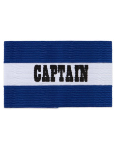 Brazalete de Capitán de Fútbol Champion Sports Adulto Azul
