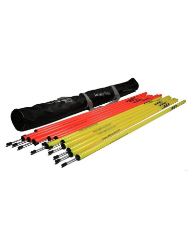 Bastones de Agilidad Rugged Soccer Uber - Juego de 12 Unidades