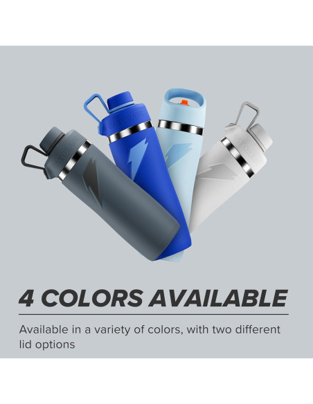 Botella de Agua Acero Inoxidable Gatorade Overtime 0.95L Azul