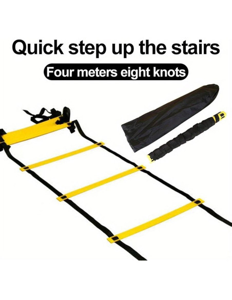 Escalera de Agilidad Semofcen 12 Peldaños 600x42cm Entrenamiento