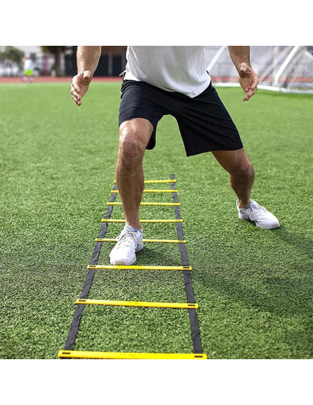 Escalera de Agilidad Semofcen 12 Peldaños 600x42cm Entrenamiento