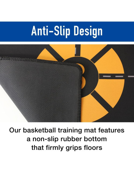 Mat de Entrenamiento de Baloncesto Japard Antideslizante 106x76cm