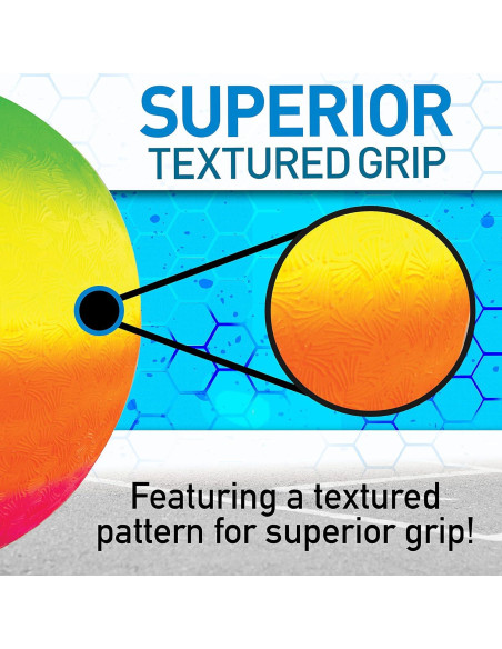 Balón de patio PVC Vibe Franklin Sports 21.6 cm multicolor