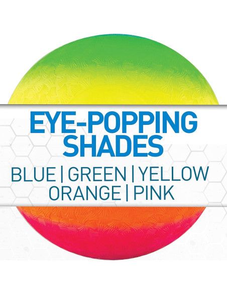 Balón de patio PVC Vibe Franklin Sports 21.6 cm multicolor