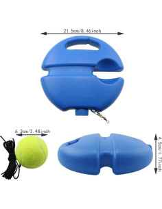 Reboteador de Tenis WHYHKJ con 2 Pelotas y Base Estable 2