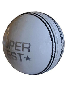 Bola de Cricket Blanca CyclingDeal 4 Piezas 156g