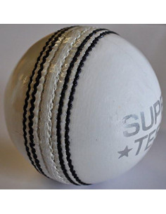 Bola de Cricket Blanca CyclingDeal 4 Piezas 156g 2