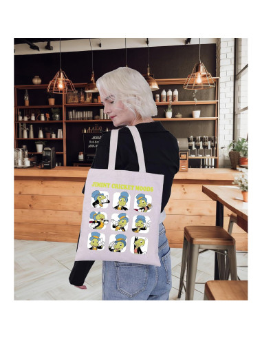 Bolsa de Lona Jiminy Cricket G2TUP 39x35cm Resistente al Agua