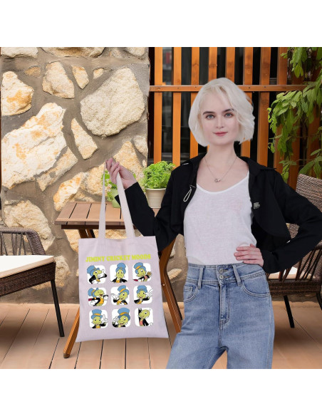 Bolsa de Lona Jiminy Cricket G2TUP 39x35cm Resistente al Agua