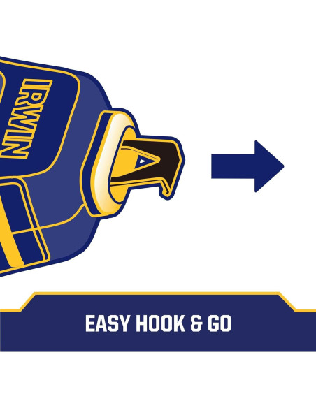 Reel de Tiza Compacto Irwin Strait-Line 9.14m Azul