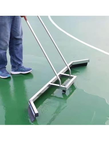 Raspador de Piso para Cancha de Tenis Supvision 137.2cm Acero Inoxidable