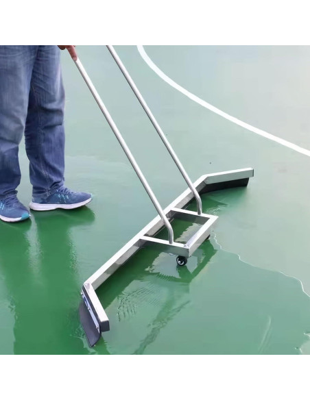 Raspador de Piso para Cancha de Tenis Supvision 137.2cm Acero Inoxidable