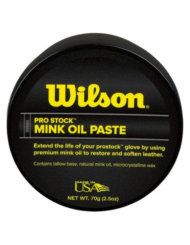 Pasta de Aceite de Visón Wilson 70.87g - Cuero Resistente al Agua