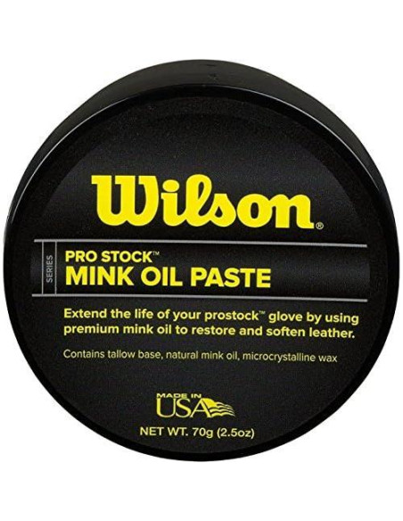 Pasta de Aceite de Visón Wilson 70.87g - Cuero Resistente al Agua