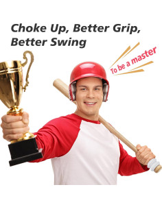 5 Anillos Choke Up para Bate de Béisbol MIPREZT - Silicona Suave 2