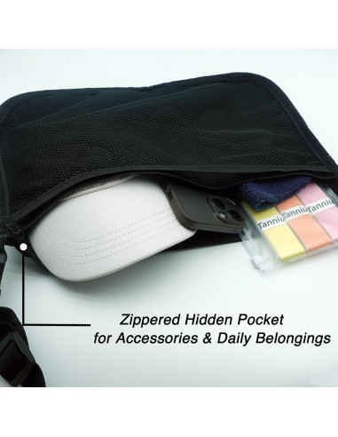 Bolsa de Cintura Ajustable Tannius para Pelotas de Tenis y Pickleball