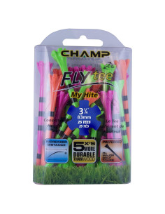 Tees de Golf Champ Zarma FLYtee My Hite 25 unidades 8,25 cm