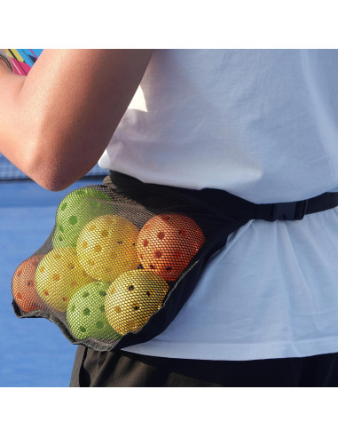 Bolsa de Cintura Ajustable Tannius para Pelotas de Tenis y Pickleball
