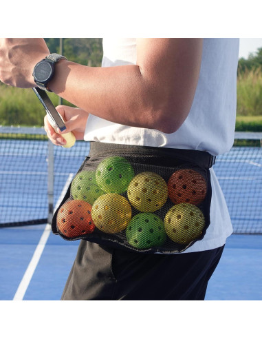 Bolsa de Cintura Ajustable Tannius para Pelotas de Tenis y Pickleball
