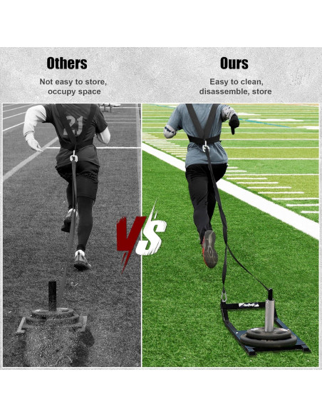 Trineo de Entrenamiento GanFindX para Fuerza y Velocidad