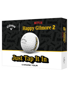 Pelota de Golf Callaway Happy Gilmore Chrome Tour 1 Unidad