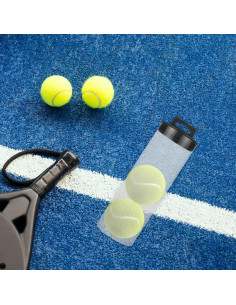 Soporte para Pelotas de Tenis POPETPOP - Almacenamiento PVC 24cm 2