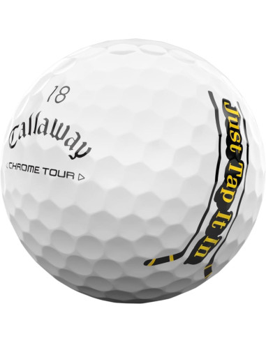 Pelota de Golf Callaway Happy Gilmore Chrome Tour 1 Unidad