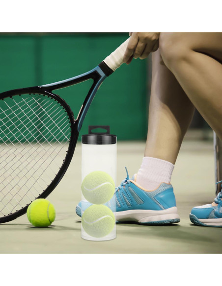 Soporte para Pelotas de Tenis POPETPOP - Almacenamiento PVC 24cm