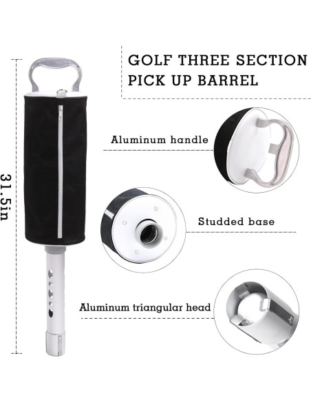 Bolsa de Golf HOW TRUE SJLG-Parent con Manija y Aluminio