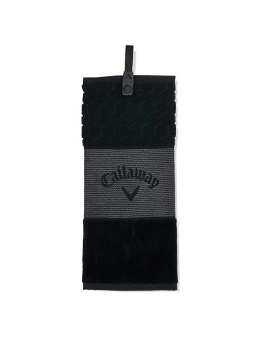 Toalla de Mano Callaway Trifold Towel Microfibra Negra