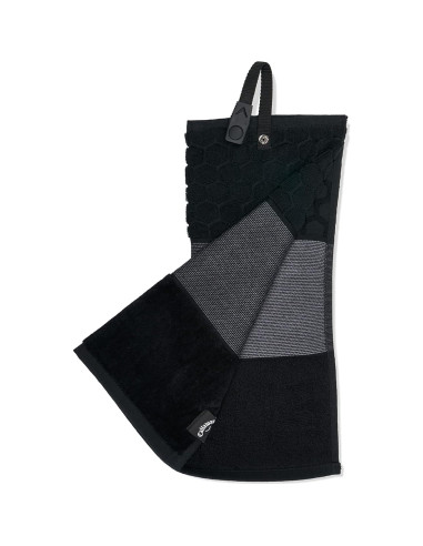 Toalla de Mano Callaway Trifold Towel Microfibra Negra