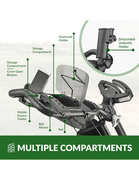 Carrito de Golf Plegable Caddytek CaddyLite EZ V8 8.4 kg